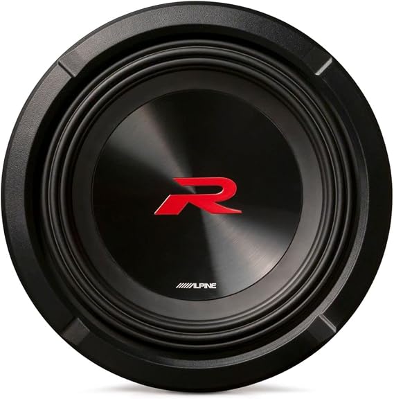 Alpine R2-W8D4 20 cm (8”) R-Series DVC Subwoofer, 350W RMS / 1000W Peak, 4+4 Ohm, HAMR Surround, Güçlü Bass Hoparlör