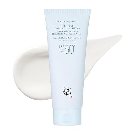 Beauty of Joseon Hydra Shield Body Sun Lotion SPF 50+ Fermented Brown Rice™ + Ceramide Korean Skincare Korean Cosmetics Hydrating Sun Cream Lightweight and Non-Adhesive 150 ml