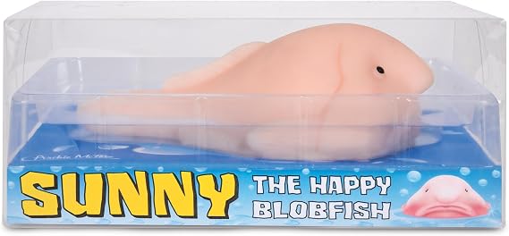 Accoutrements Sunny The Blobfish - Novelty Toy- Squishy Toy