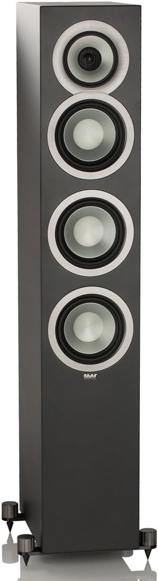 ELAC Uni-fi UF5 3-Way Floorstanding Speaker by Andrew Jones - (Each) Black (UF51-BK)