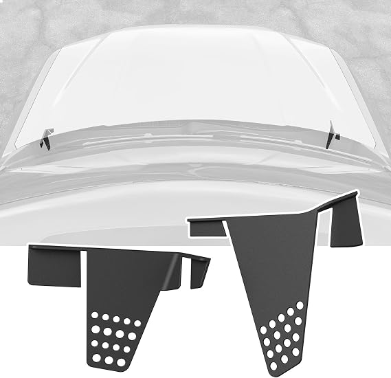 xipoqix Hood Water Barrier Board Compatible with 2022-2026 Ford Maverick | Water Guide Grille Channel Barrier Guard Debris Filter Replacement for 2022-2026 Ford Maverick Accessories