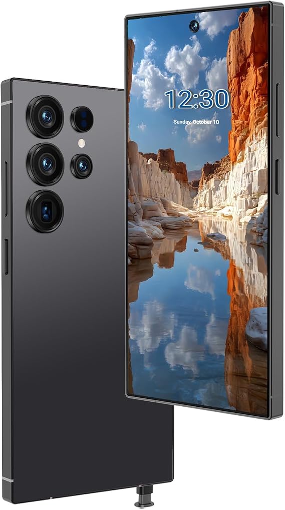 Unlocked Phone C25 Ultra 5G Cell Phone, 12GB+512GB Large Storage