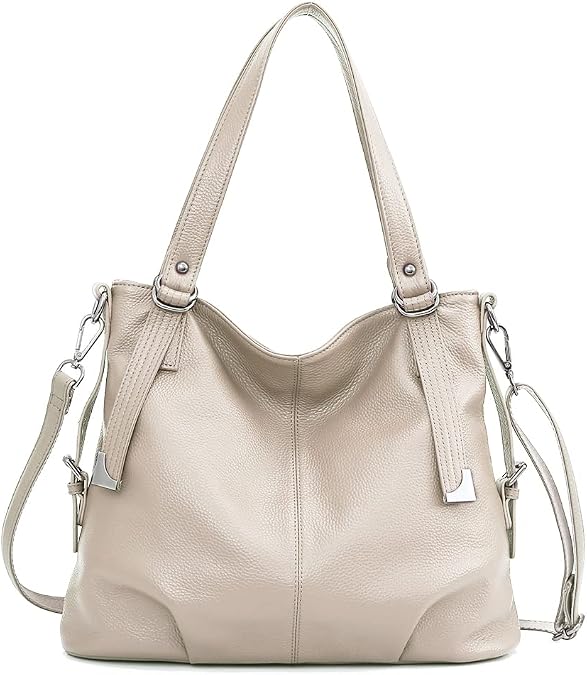 zency Genuine Leather Handbag Hobo Women