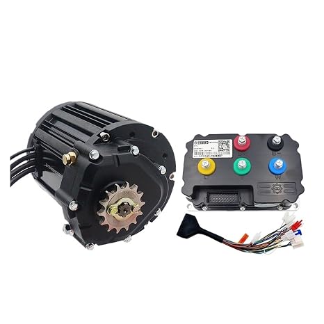 Mid Drive Motor QS 138 4000W V3 7500W Max with BLDC Fardriver Controller ND72530/ND96530(Kit 1- with Nd72530)