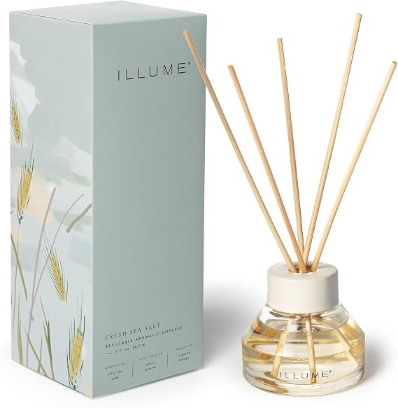 Illume Beautifully Done Essentials Fresh Sea Salt Aromatic Diffuser