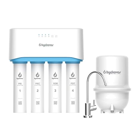 HYDROVOS 75G Series Home RO Water Filtration System, Ultra Safe NSF 372 Certified No Lead, Top Tier Under Sink Reverse Osmosis Drinking Water Filter System