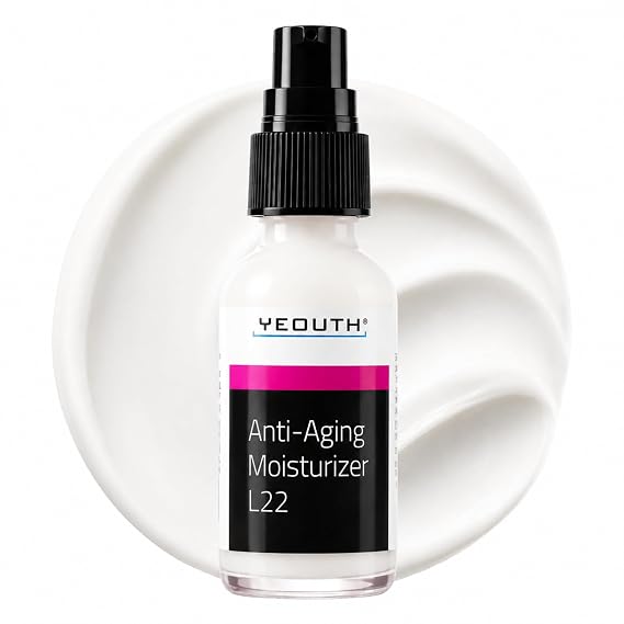 YEOUTH Anti Aging Face Moisturizer for Visibly Firmer-Looking Skin 1oz | Hydrating Facial Cream with Jojoba & Shea Butter Promoting Firmer Look & Smoothing The Skin