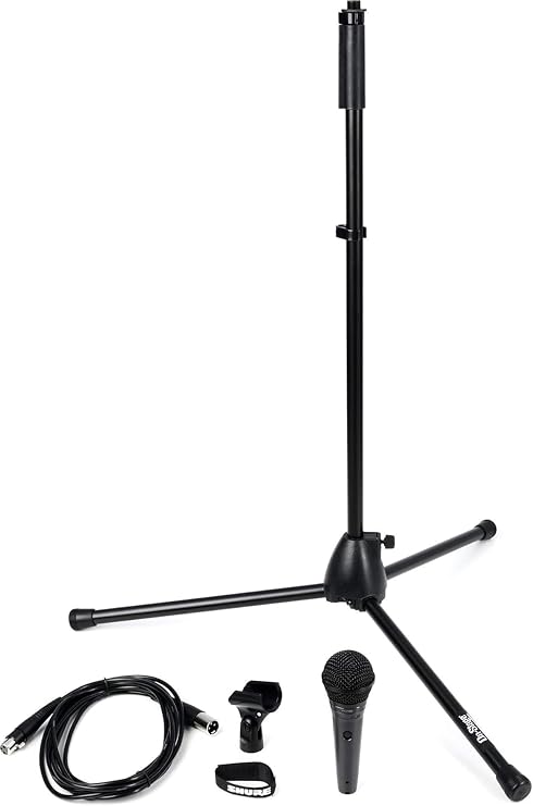 SHURE PGA58 Cardioid Dynamic Vocal Microphone with Stand