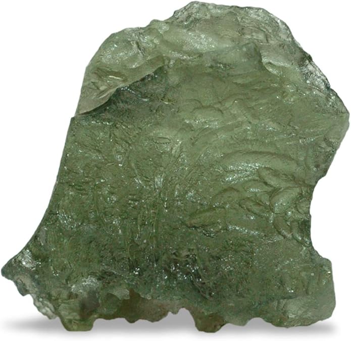 Genuine Rough Moldavite 15-20 carat Stone, One Piece