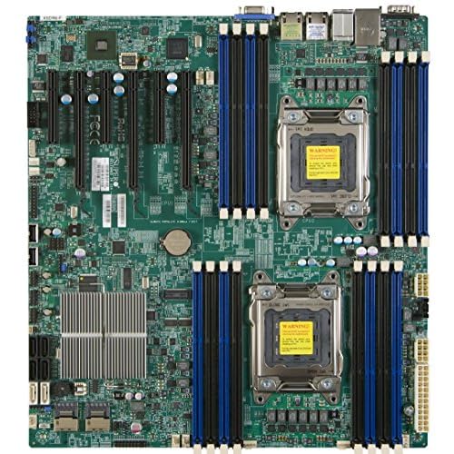 Supermicro X9DRI-F-O LGA2011 Intel C602 DDR3 SATA3 V&2GbE EATX Server Motherboard