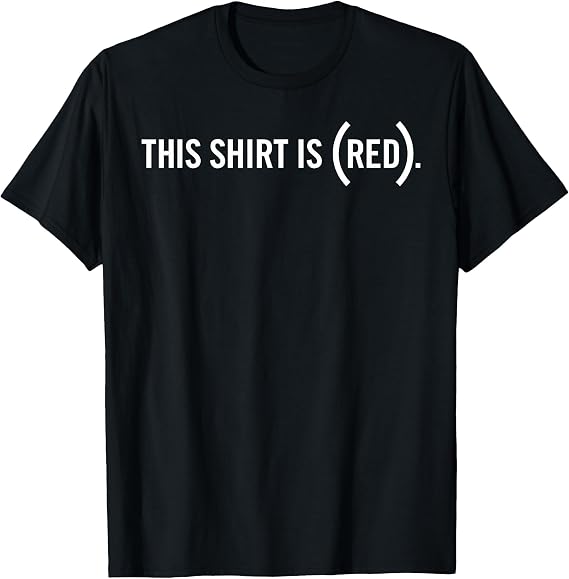 (RED) Originals This Shirt is (RED). T-Shirt