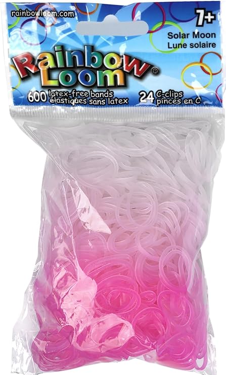 Rainbow Loom- Color Changing Bands-Solar Moon UV