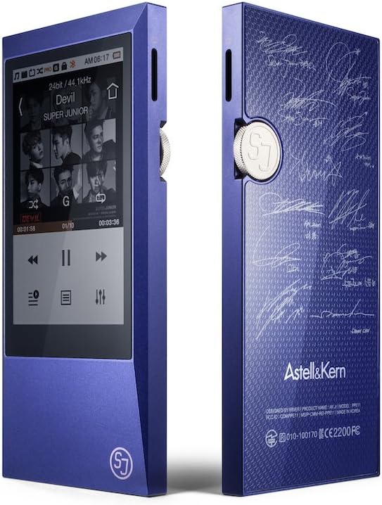 Astell&Kern Super Junior x AK Jr Limited Edition High Resolution Portable Audio Player