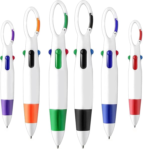 30-Pack Retractable 4-in-1 Multicolor Pens (4 colors)