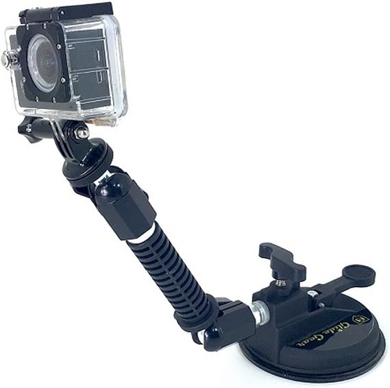 Glide Gear GP-100 Action Camera Suction Mount with Arm