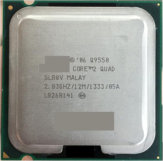 CPU Core2 Quad Processor Q9550 CPU 12M Cache, 2.83 GHz LGA775 Desktop CPU