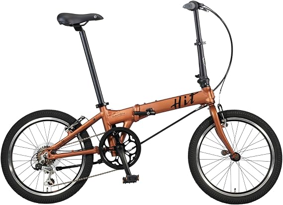 DAHON INTERNATIONAL Hit Limited Edition Folding Bike 20" Aluminum Frame Exterior 6 Tier