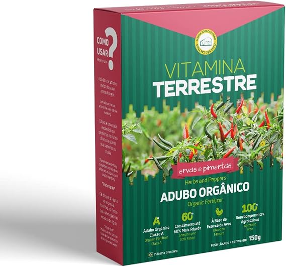Herbs and Peppers Organic Fertilizer