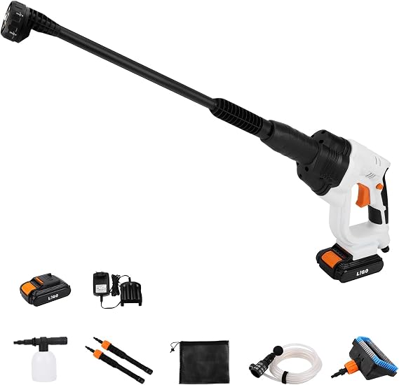 LIGO Cordless High Pressure Washer Gun