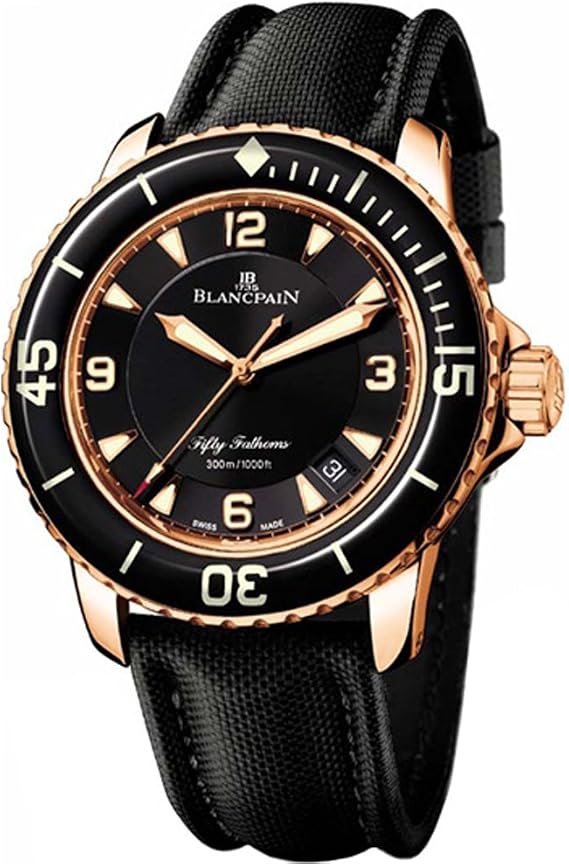 Blancpain Men's 5015.3630.52 Fifty Fathoms Gold Watch