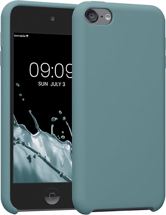 kwmobile TPU Silicone Case Compatible with Apple iPod Touch 6G / 7G (6th and 7th Generation) - Case Soft Flexible Protective Cover - Antique Stone