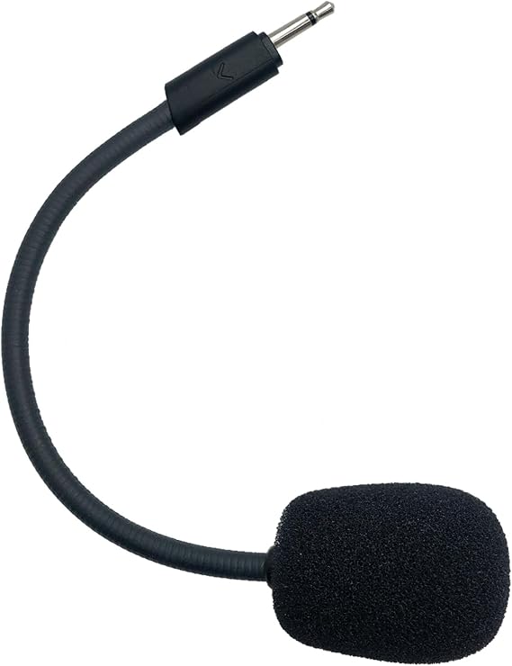 Replacement Microphone for JBL Quantum 100 (Q100) Gaming Headsets Noise Cancelling Crystal Clear Voice Boom Mic for Switch PS5 PS4 Mac PC Computer, 2.5 mm Jack