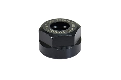 Tegara ER20 High Torque Hex Collet Nut 202-1688 P[