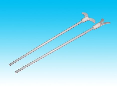 beyondsupply- ONE Lab PTFE Mixer Stirrer 8mm Shaft, 450mm Long New