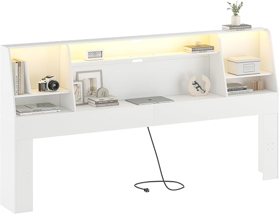 Headboard Queen Size with Storage
