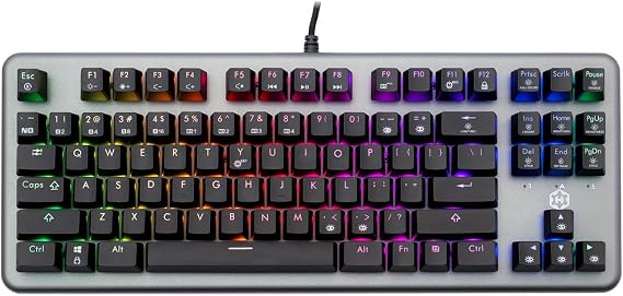 Hexgears Nova Mechanical Keyboard (Box Brown Switches, Grey)