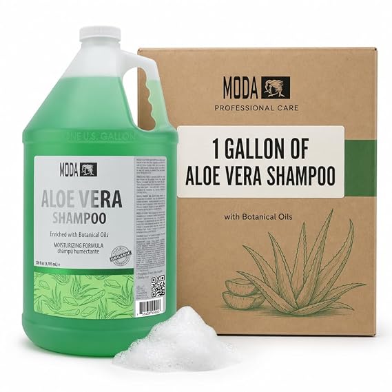 MODA Salon & Hotel Bulk Shampoo, Deep Moisturizing, 128 oz