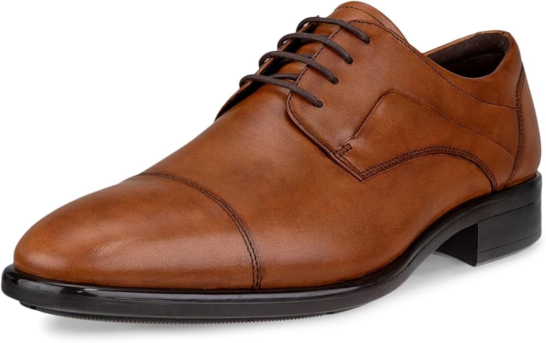 ECCO Men's Citytray Cap Toe Tie