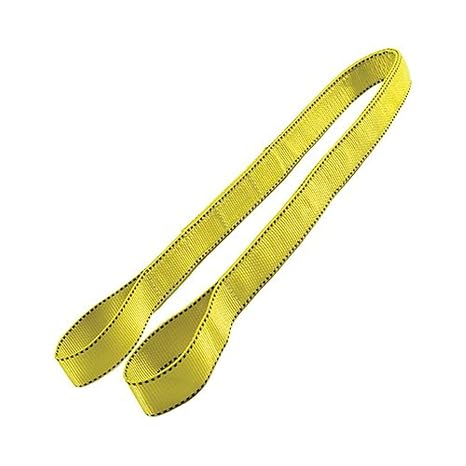 LIFTEX - Trusted Since 1955 | Polyester Lifting Sling | 2" x 3', 1-Ply Flat Eye (3200lbs Vertical, 2560lbs Choker, 6400lbs Basket) | Made in USA | Lifting Rigging Moving Towing Hoisting