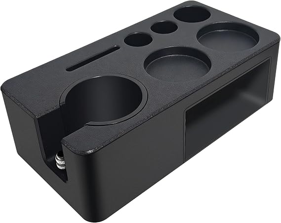 Espresso Tamping Station,Multifunctional Tamping Station,Non-Slip Tamper Station,Espresso Station fit for Storage 51-58mm Tamper Distributor Portafilter,ABS Tamper Holder,Coffee Portafilter Holder