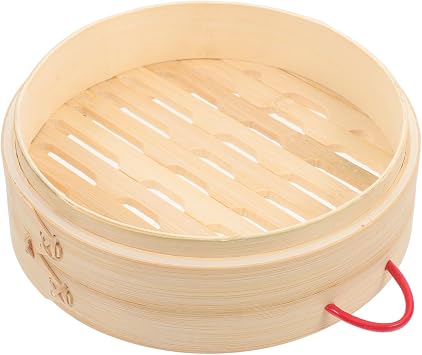 BESTYASH Steamer Basket Double-handled Steamer for Dumplings and Vegetables and Reusable for Healthy Cooking Dim Sum and Meal Prep