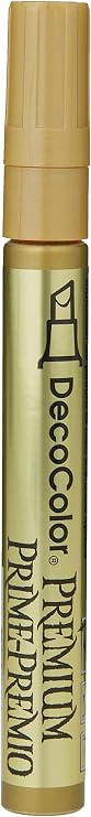 Marvy Uchida DecoColor Premium Chisel Tip Marker Gold
