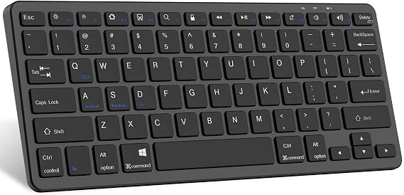TaIYanG Bluetooth Keyboard for iPad Wireless Keyboard,All Bluetooth Devices | For iPad 11th 10th Generation,10.2(9th/8th/7th Gen), Air/Pro/Mini, Wireless Keyboard, for Office, Home, School, Black