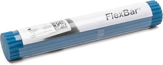 THERABAND FlexBar, Physical Therapy, Flex Bar, Elbow, Exercise, Twist, Blue | Tennis elbow therapy bar that helps relieve tendonitis pain and improve grip strength