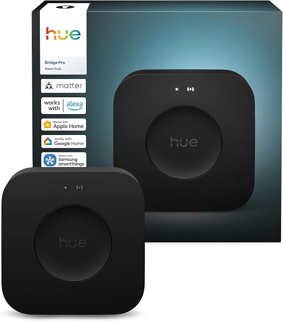Philips Hue Bridge Pro Smart Lighting Hub, 1-Pack