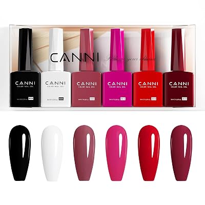 CANNI 6Pcs  6Pcs Gel Nail Polish Set
