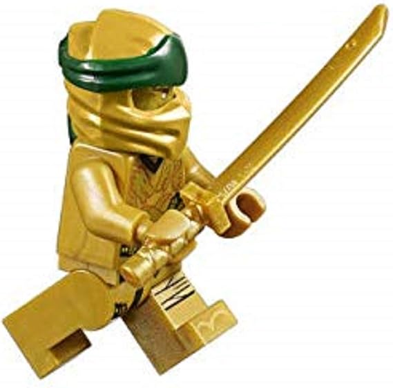 LEGO Ninjago Minifigure - Lloyd Garmadon Legacy (Gold Ninja with Sword)