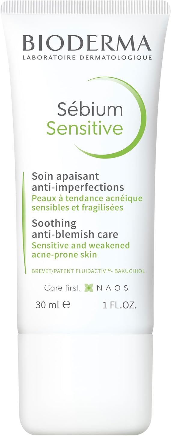 Bioderma Sébium Sensitive Karma, Yağlı ve Akne Eğilimli Ciltler Yatıştırıcı Nemlendirici Bakım Kremi 30 ml
