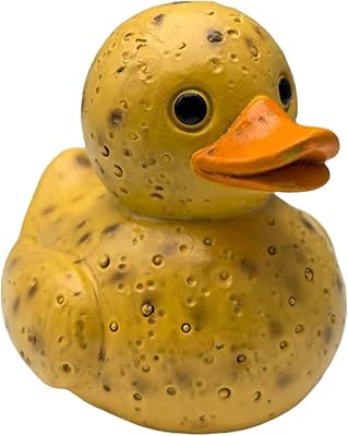 Vegetable Duck 3D Statue - Whimsical Garden Ornaments and Figurines, Resin Sculpture for Car Dashboard, Home, Office, Desktop, Kitchen Decoration, Novelty Gift Yellow F Potato