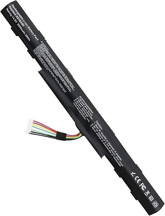14.8V Replacement AS16A5K AS16A7K AS16A8K Laptop Battery for Aspire E15 E5-475 E5-475G E5-575 E5-575G E5-576 E5-576G E5-774 E5-774G F5-573 F5-573G F5-573T F5-771 F5-771G