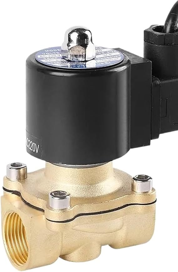 1-1/2" Brass Waterproof Fountain Solenoid Valve 2 Way Solenoid Valve IP68 Underwater 12V 24V 220V(24VAC-CLOSED)