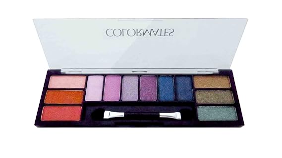 COLORMATES 12-Pan Eyeshadow Flower Bouquet