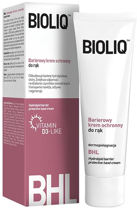 Bioliq - Barrier Protective Hand Cream - 75ml | Supports Skin Barrier, Helps Restore Moisture, Fast-Absorbing Formula, Leaves Hands Soft, For Dry And Sensitive Skin