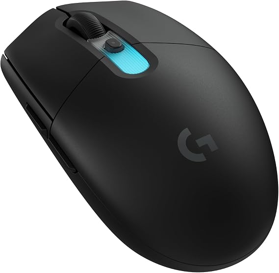 Logitech G G305 X SUPERLIGHT Wireless Gaming Mouse | Lightweight 61 g, HERO 44K Sensor, LIGHTSYNC RGB, 6 Buttons, LIGHTSPEED, Bluetooth, Mac/PC - Black