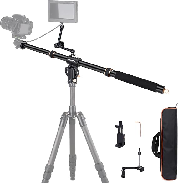 Koolehaoda 41" Aluminum Tripod Extension Arm Horizontal Center Column