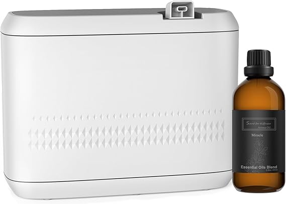 Aromatherapy Diffuser, Smart Scent Air Machine for Home, 850ML HVAC Scent Diffuser for Essential Oils,Waterless Aromatherapy Diffuser